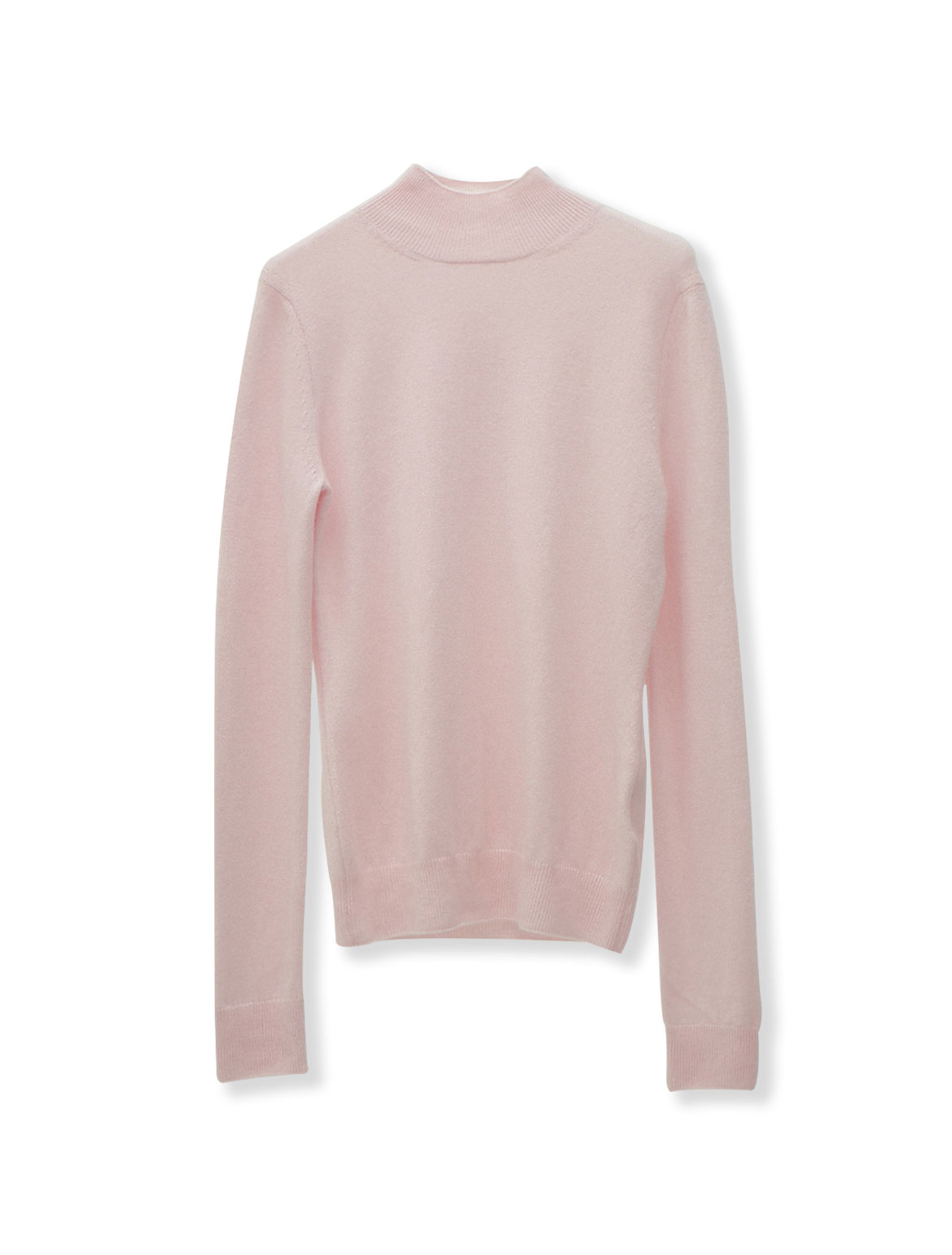 Cashmere Turtleneck Sweater (Pink)