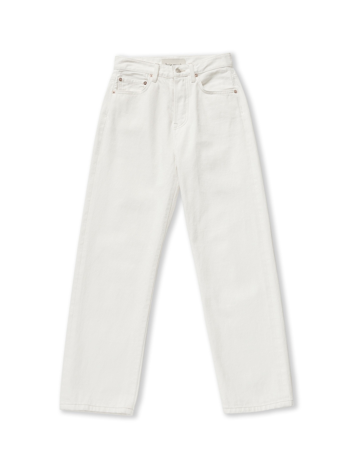 Selvedge Straight Jeans (White)