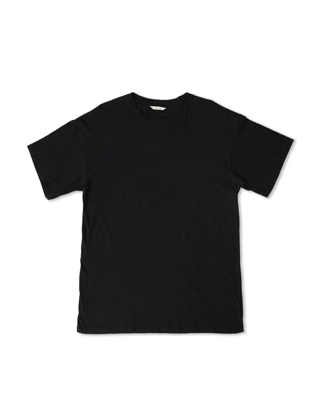Cotton Long T-Shirt (Black)