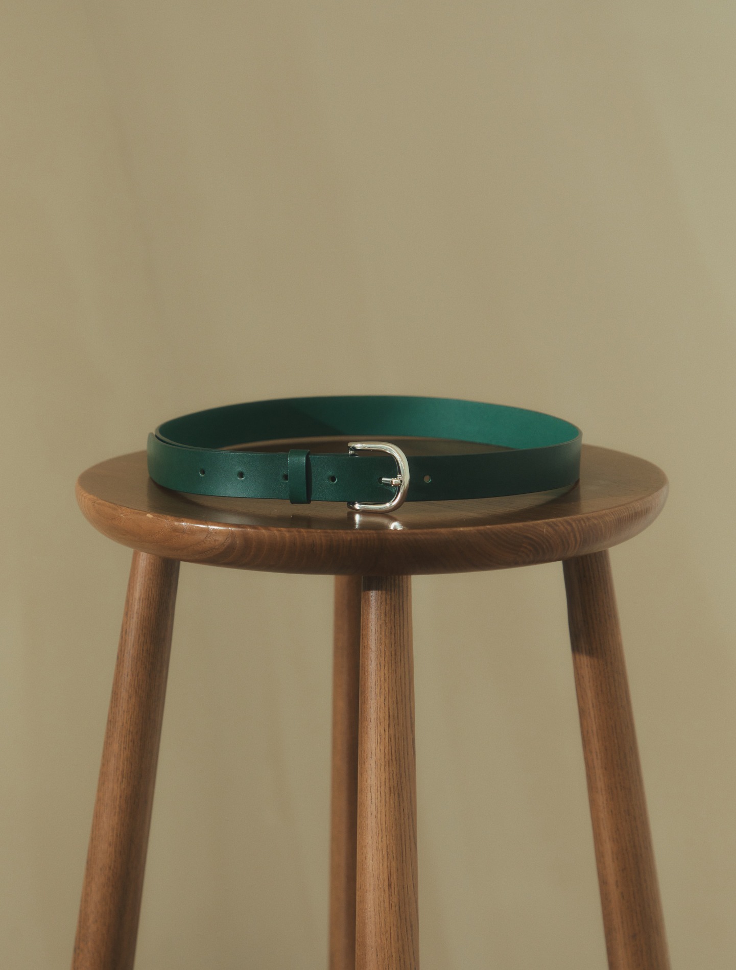 Classic Leather Belt (Green)