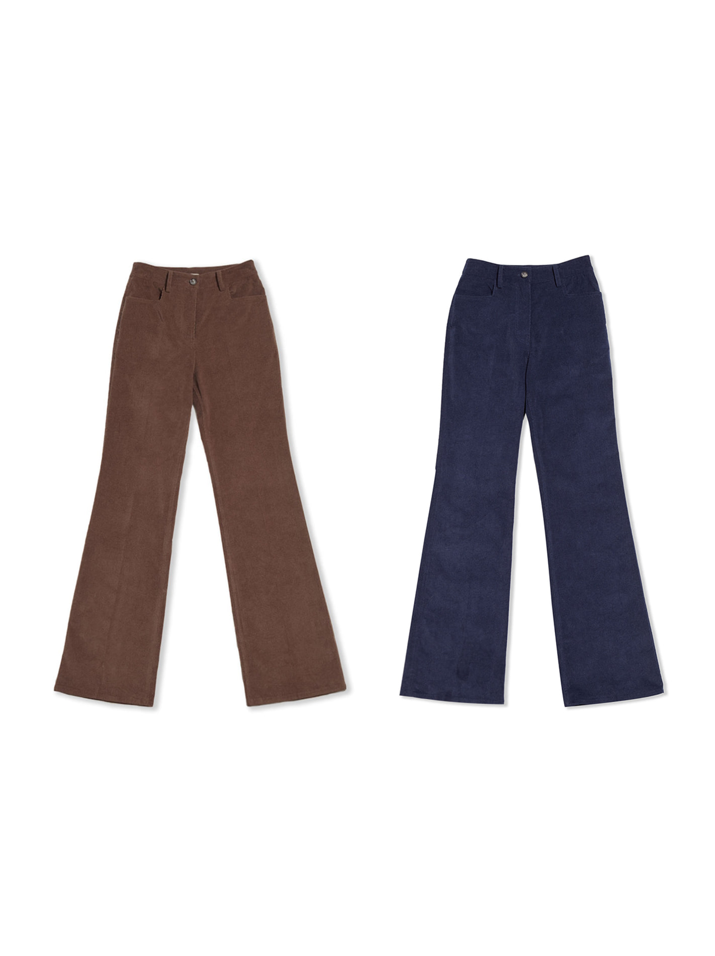High-Rise Corduroy Trousers﻿ (2 Colors)